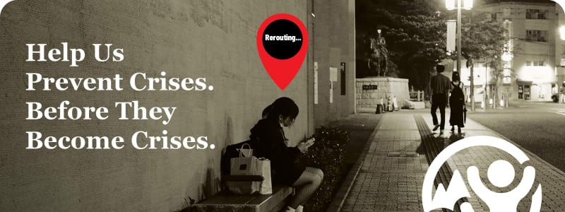 Girl sitting on bench feeling disconnected from society.